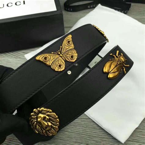 gucci women's butterfly belt|belt gg original.